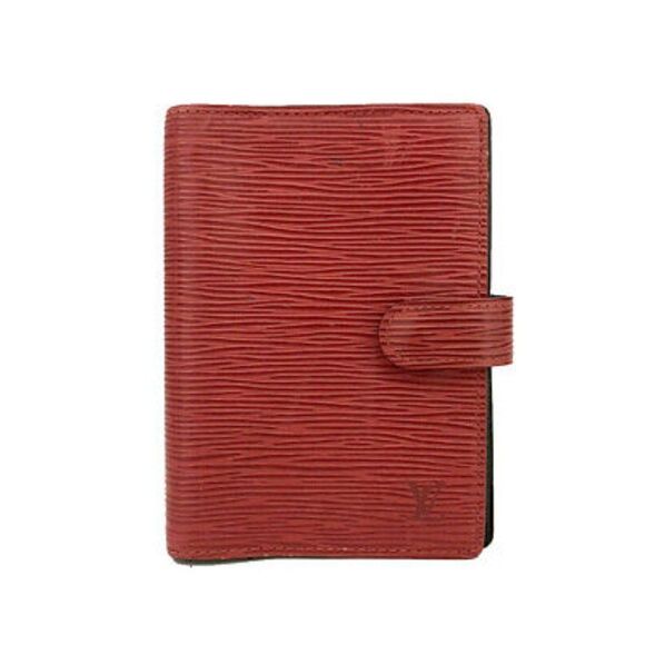 Louis Vuitton Epi Agenda PM Leather Notebook Cover Red/2BA4295 - Picture 1 of 7